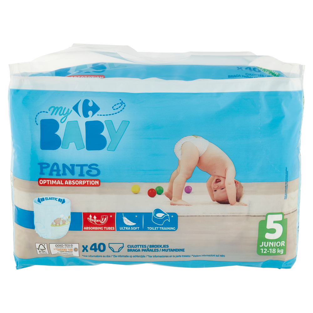 Carrefour my Baby Pants 5 Junior 12-18 kg 40 pz