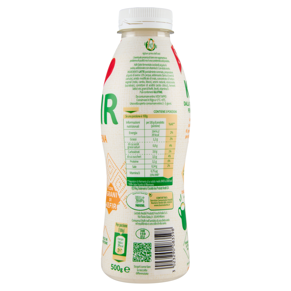 SVELTESSE I Love Kefir Gusto Avena 500 g