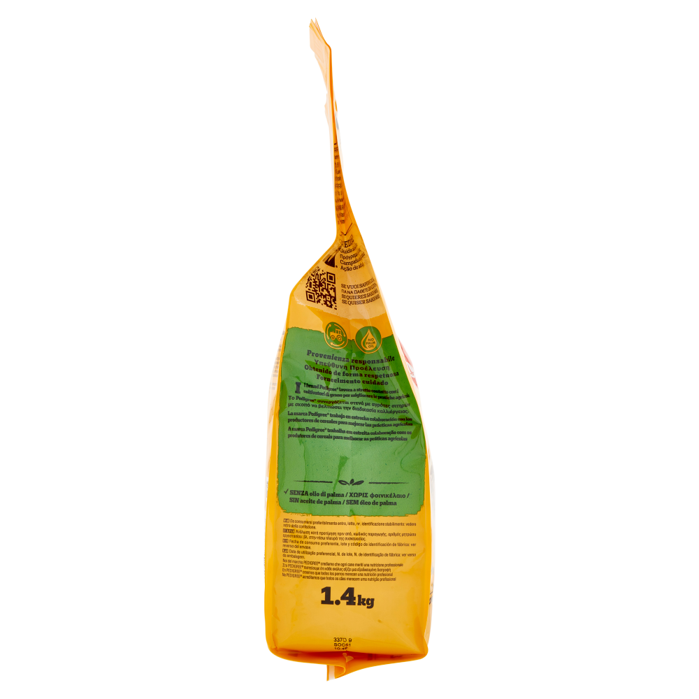 Pedigree Cibo Secco Cane Adulto Piccolo Pollame Verdure 1.4Kg