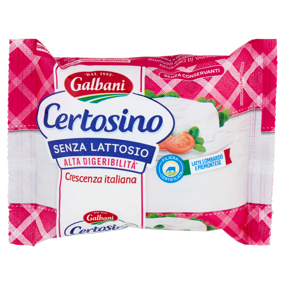 Galbani Certostino Senza Lattosio Crescenza italiana 100 g