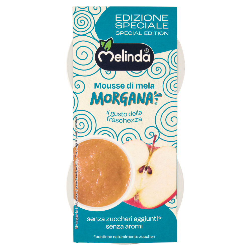 Melinda Mousse di mela Morgana 2 x 100 g