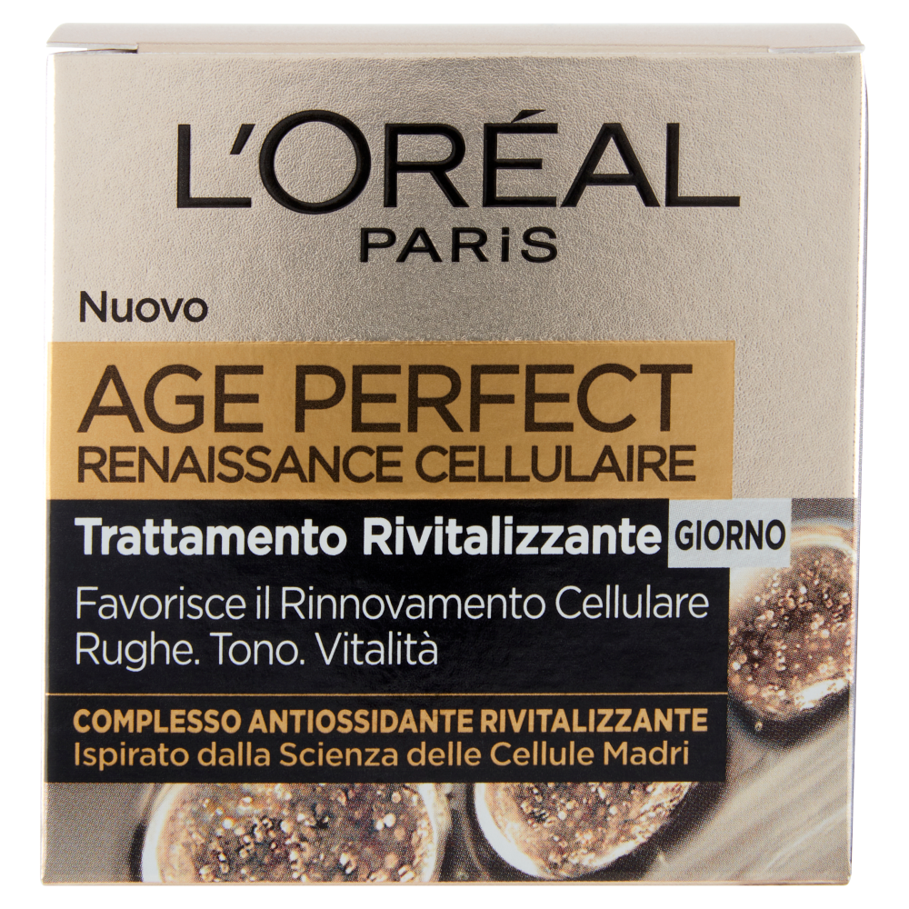 L'Or&eacute;al Paris Crema Viso Giorno Anti-rughe Age Perfect Reinassance Cellulaire, 50 ml