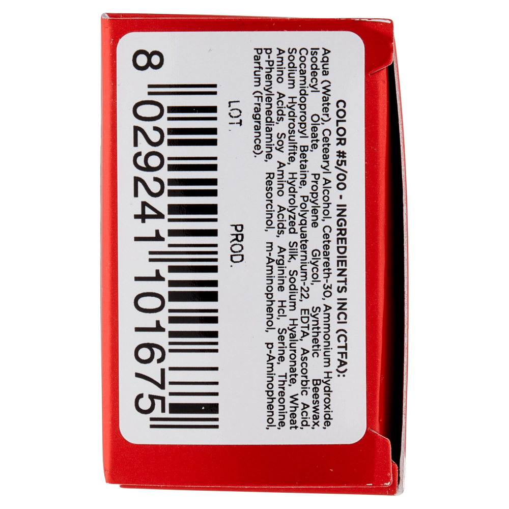 Vitalcare Professional Crema Colorante Capelli Permanente 5/00 Castano Chiaro 100 ml