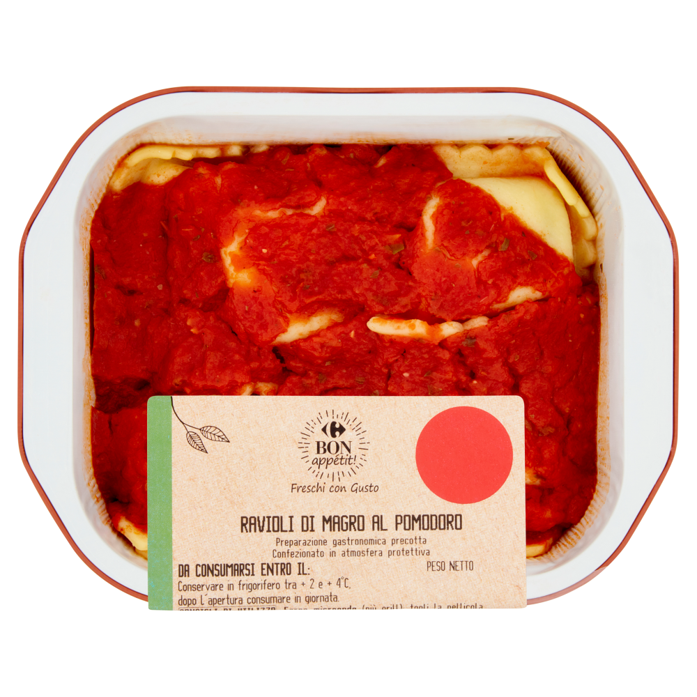 Carrefour Bon appétit! Ravioli di Magro al Pomodoro 260 g