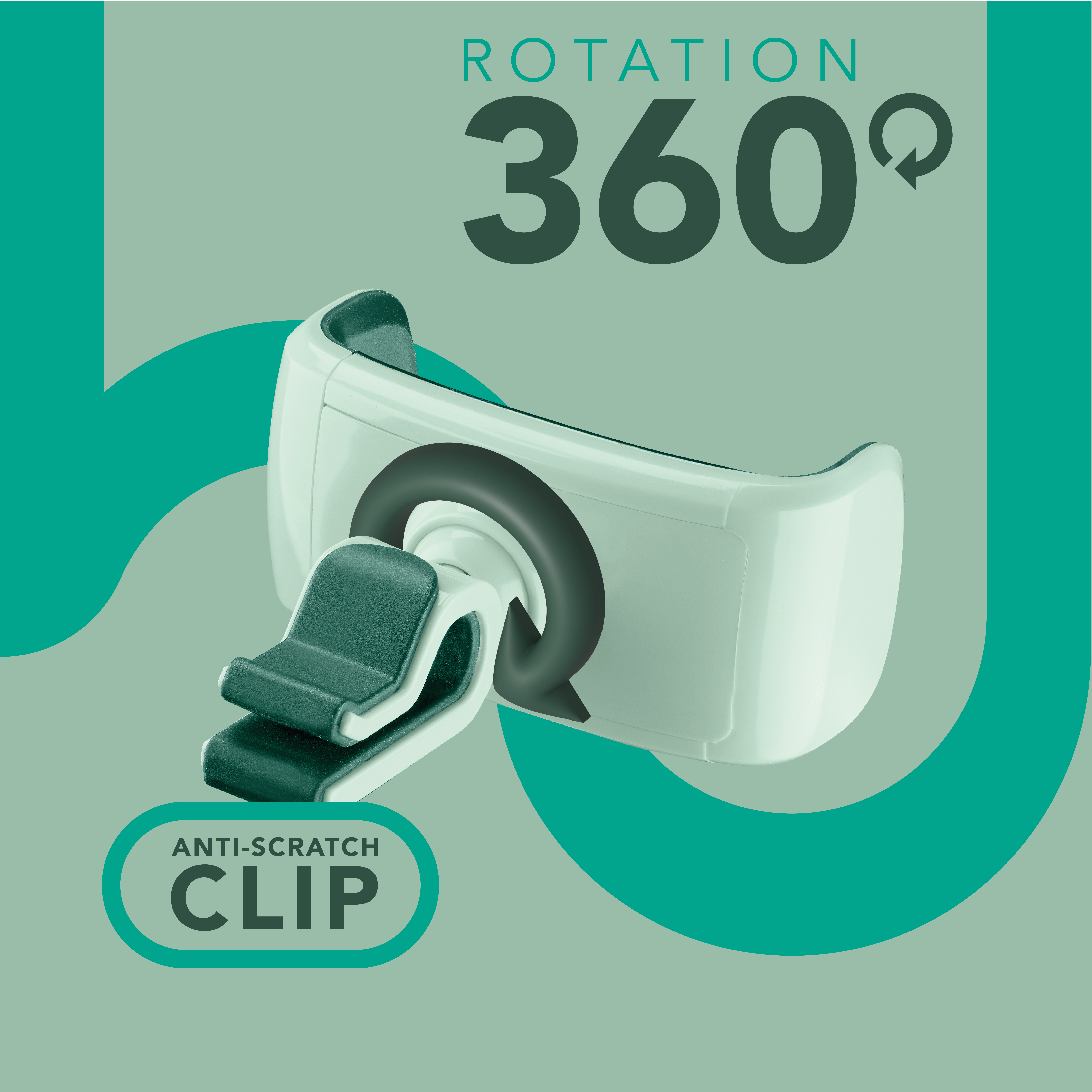 Cellularline Car Holder - Universal Supporto smartphone da auto super colorato