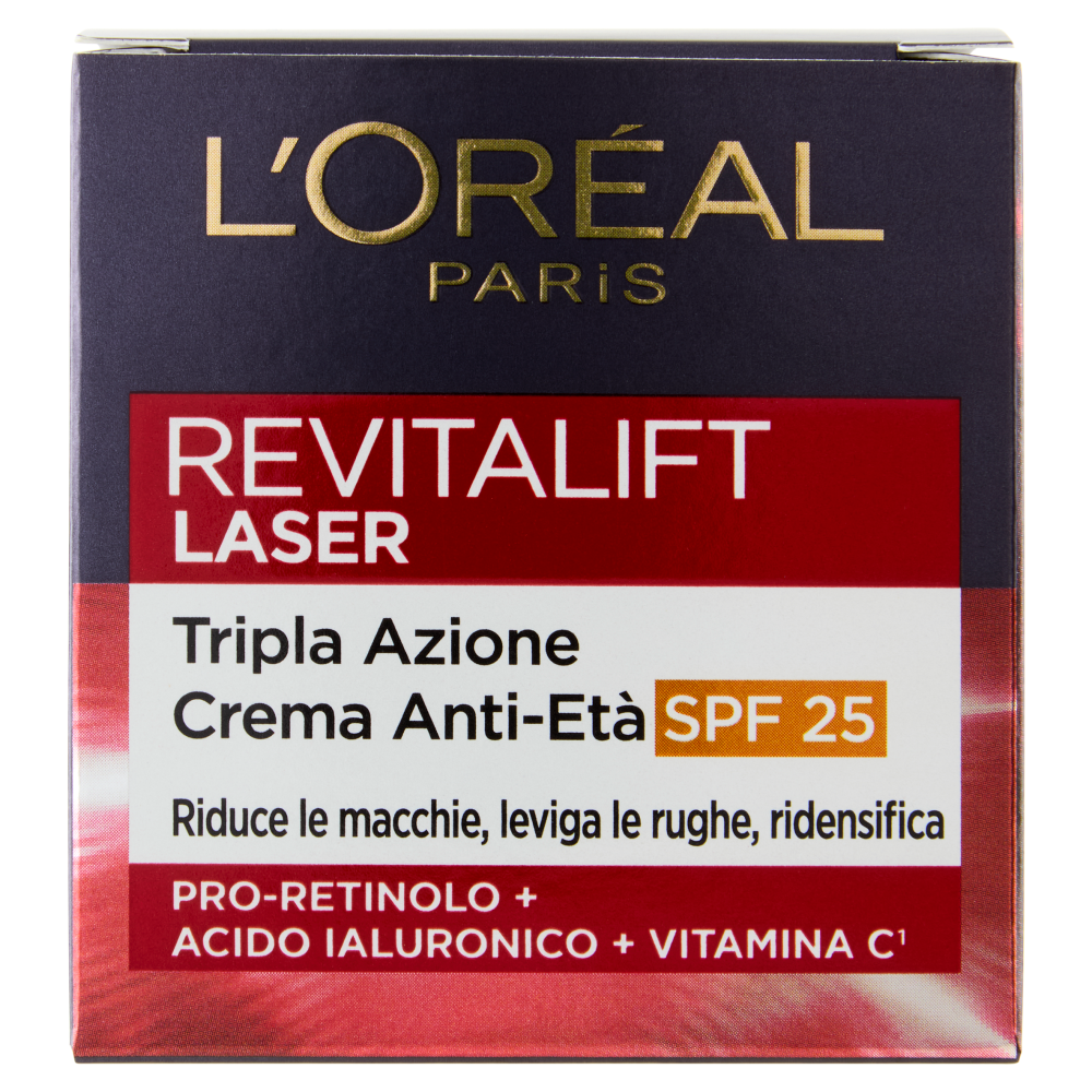 L'Or&eacute;al Paris Revitalift Laser Tripla Azione Crema Anti-Et&agrave; SPF 25 50 ml