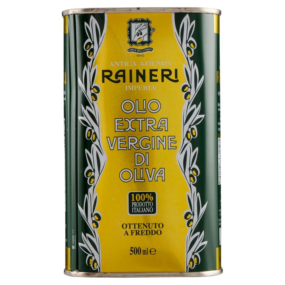Raineri Olio Extra Vergine di Oliva Ottenuto a Freddo 500 ml