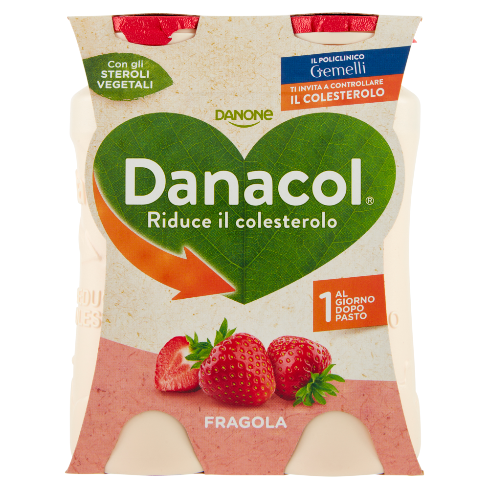 Danacol Danone yogurt da bere che riduce il colesterolo Carrefour