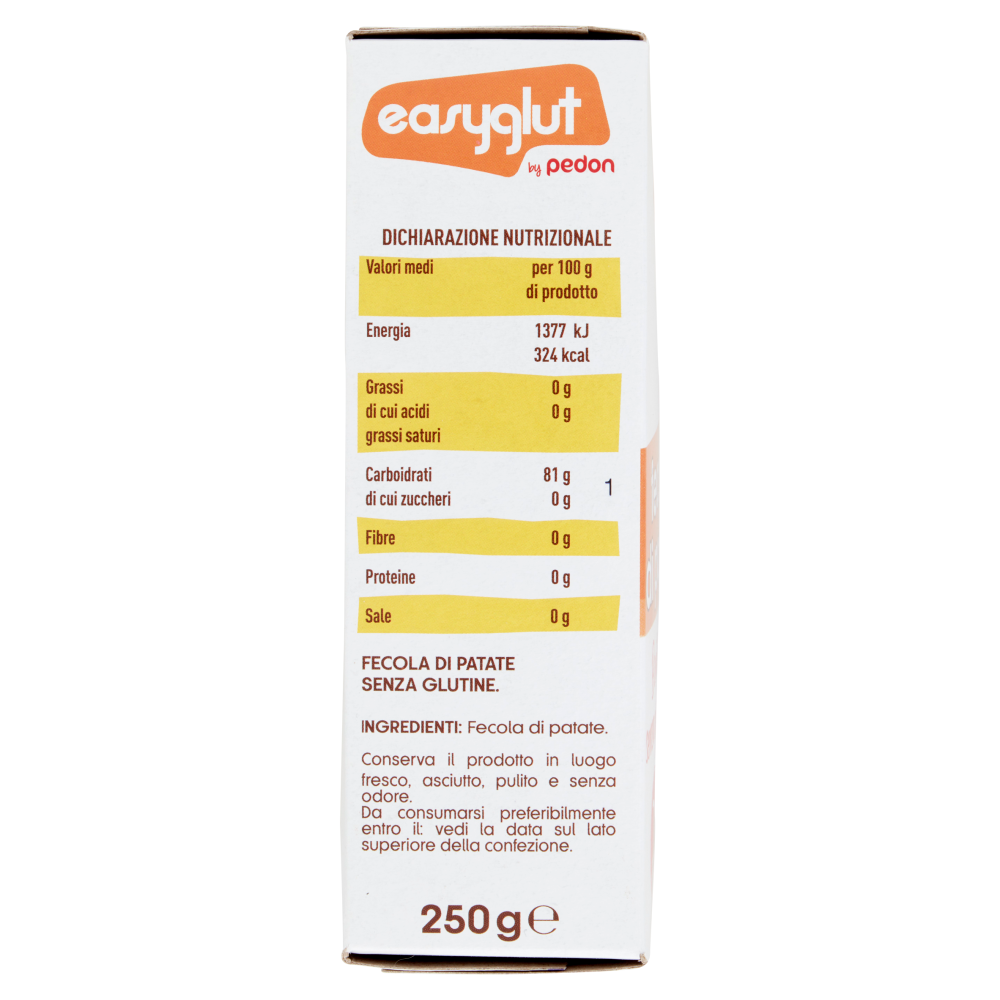 pedon easyglut fecola di patate 250 g