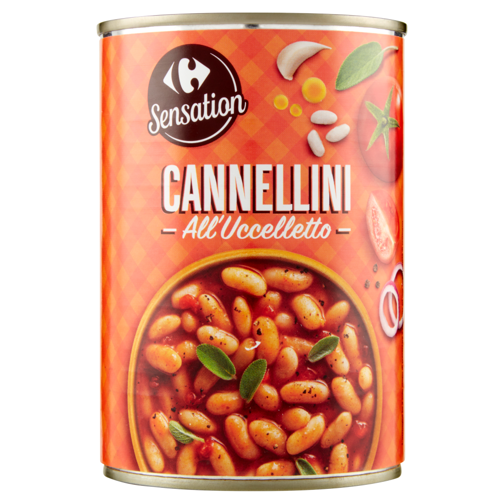 Carrefour Sensation Cannellini all'Uccelletto 400 g