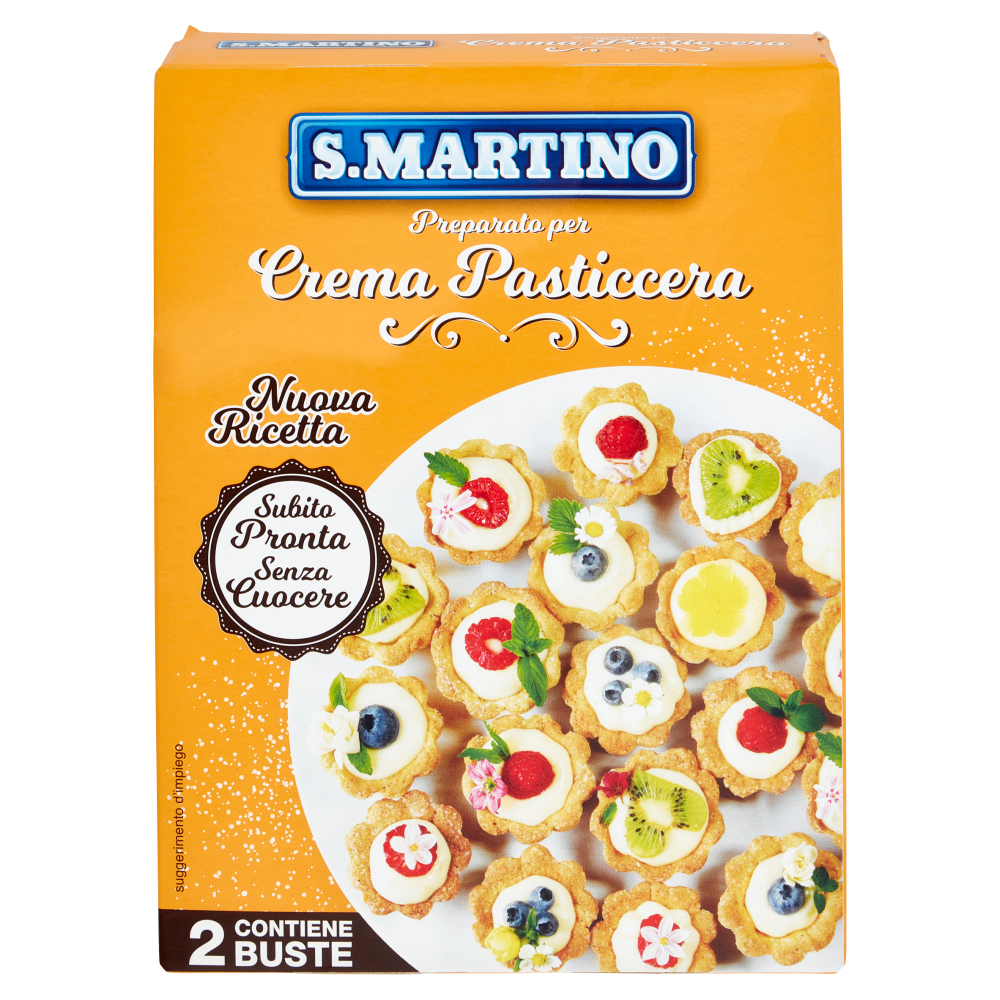 S.Martino Preparato per Crema Pasticcera 2 Buste 140 g