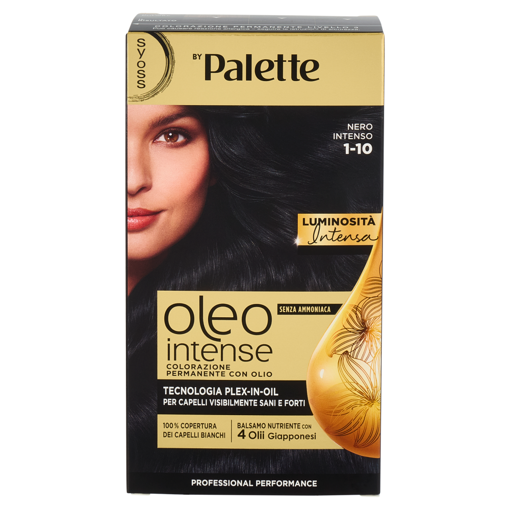 Syoss By Palette oleo intense Nero Intenso 1-10