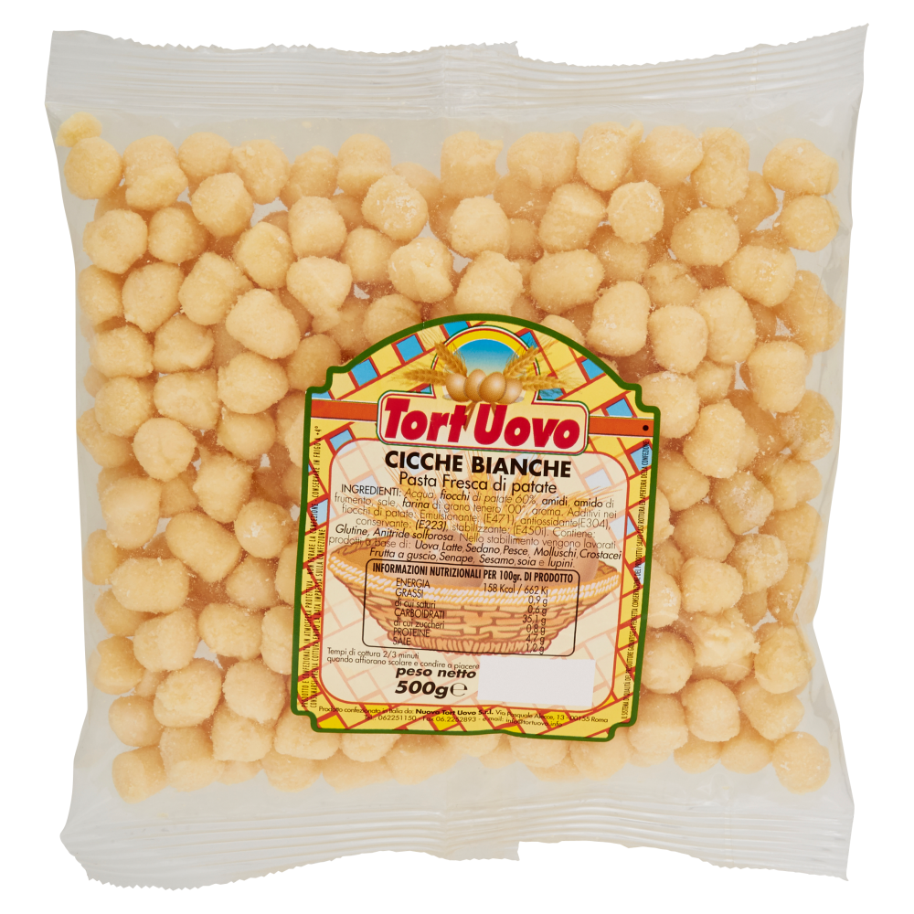 Tort Uovo Cicche bianche 500 g