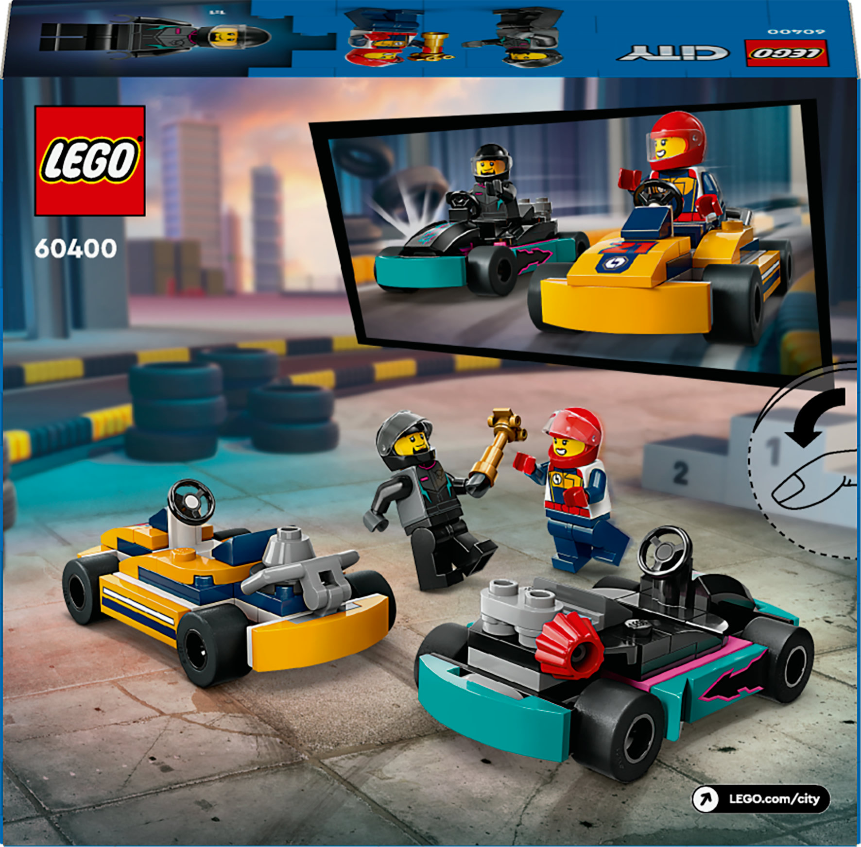 LEGO City Go-kart e piloti