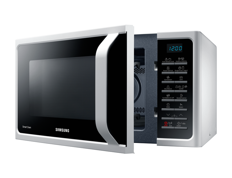 Samsung MC28H5015AW forno a microonde Superficie piana Microonde combinato  28 L 900 W Nero, Bianco | Carrefour