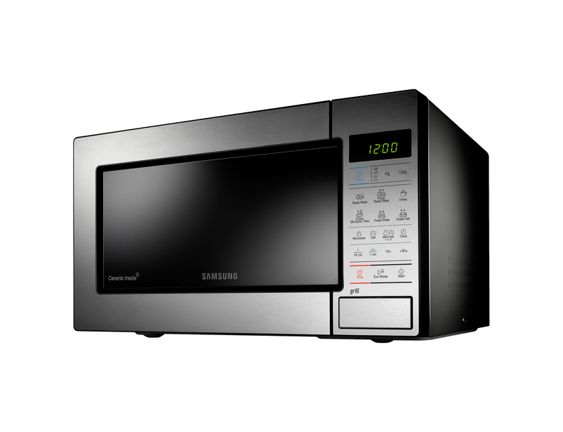 Samsung GE83M forno a microonde Acciaio inox Microonde con grill Superficie piana 23 L 800 W