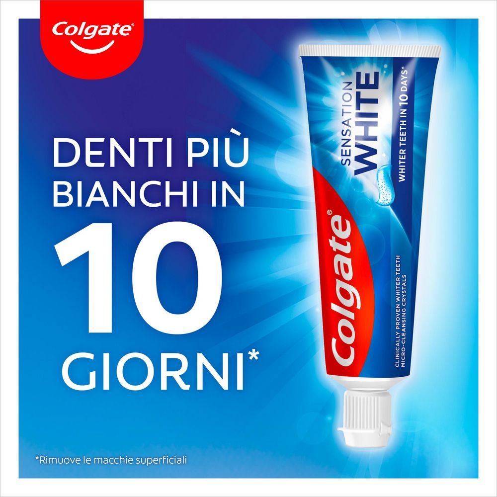 Colgate dentifricio sbiancante Sensation White 75 ml