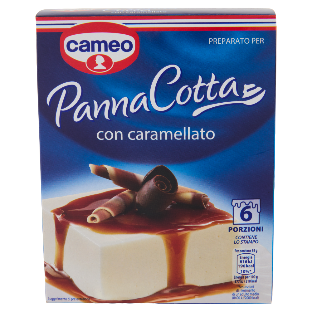 cameo Preparato per Panna Cotta con caramellato 97 g