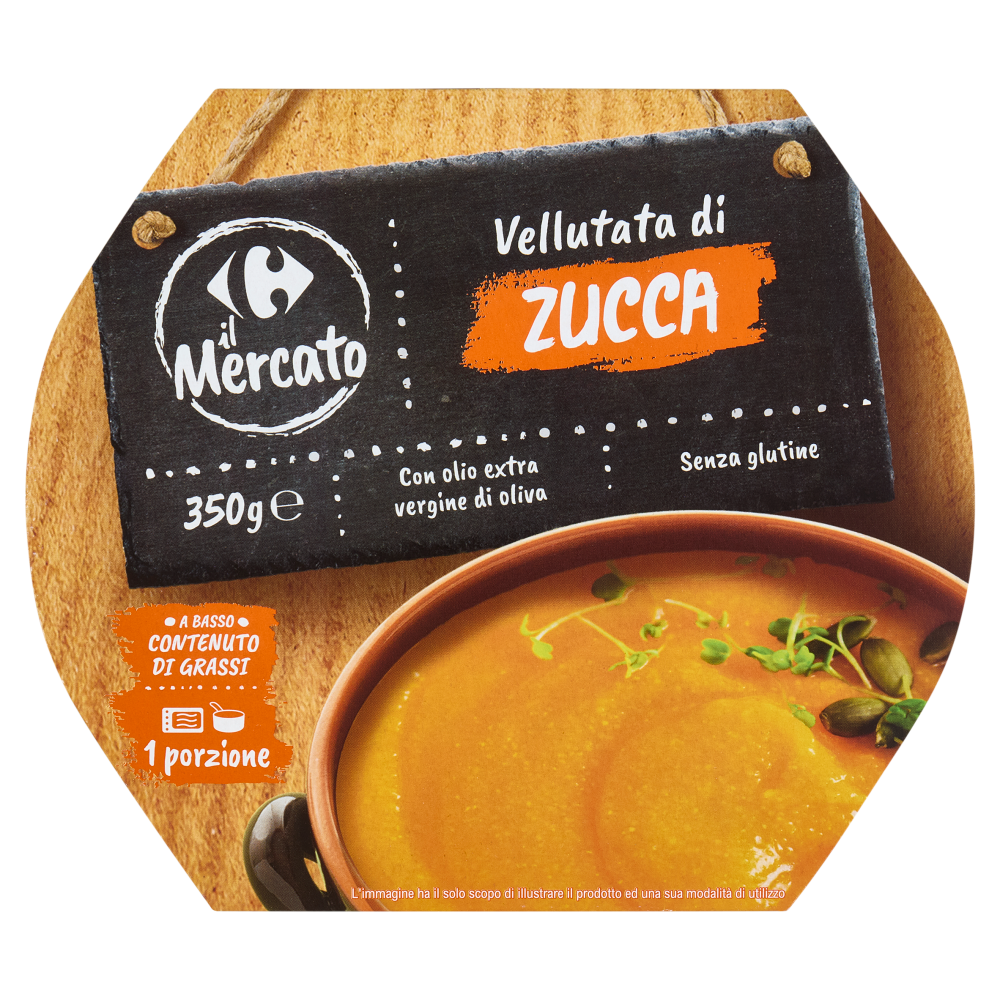 Carrefour il Mercato Vellutata di Zucca 350 g