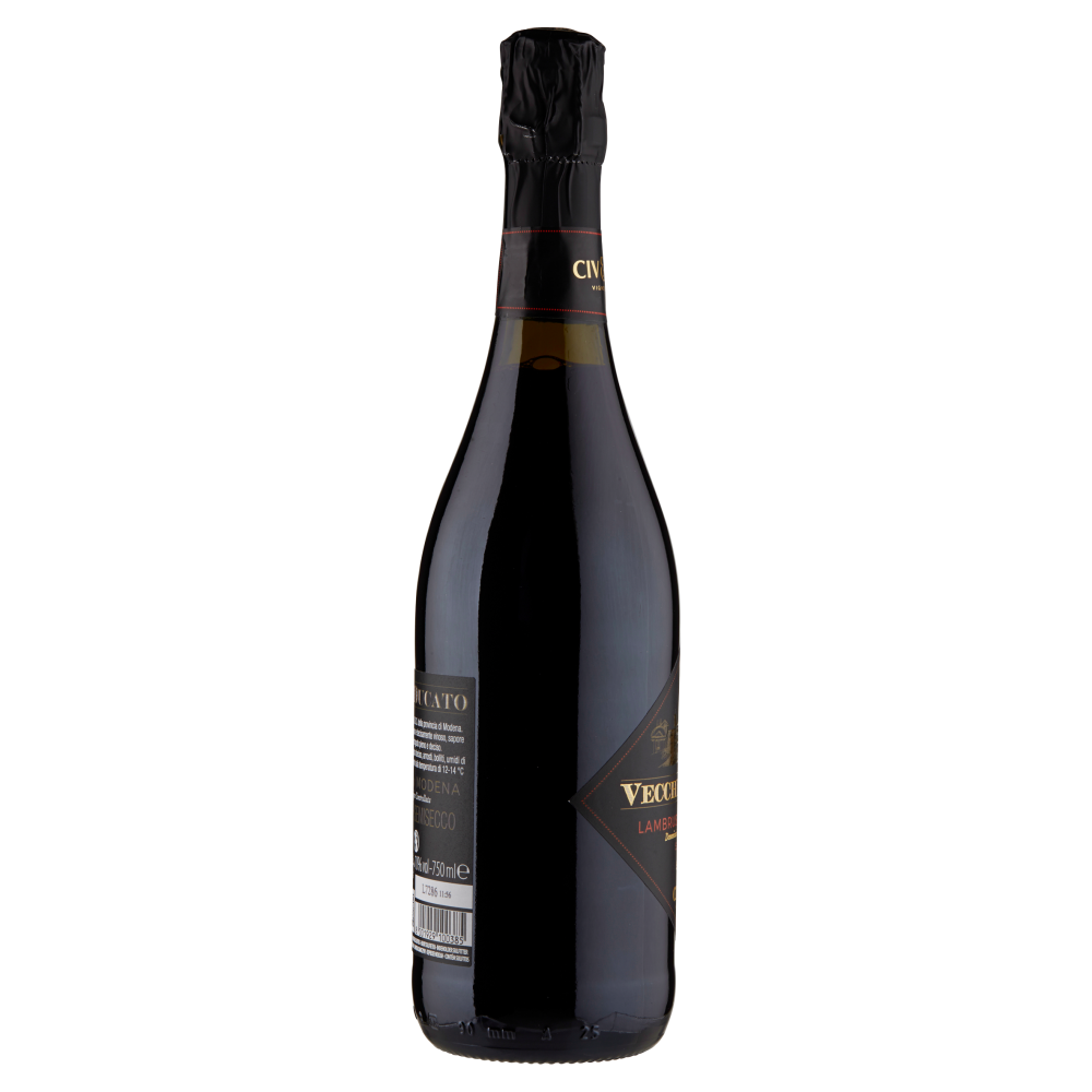 Civ&Civ Vecchio Ducato Lambrusco di Modena DOC Semisecco Scuro 750 ml