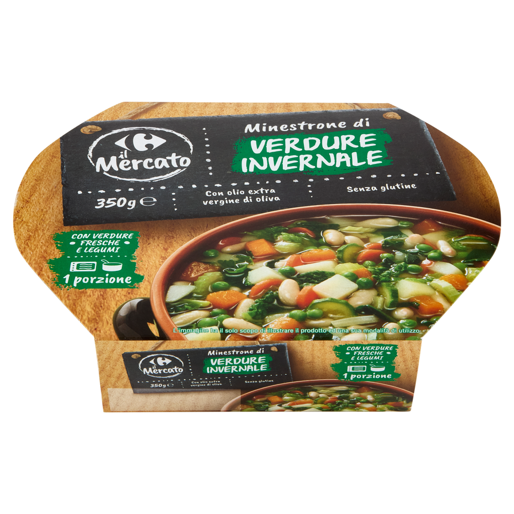 Carrefour il Mercato Minestrone di Verdure Invernale 350 g