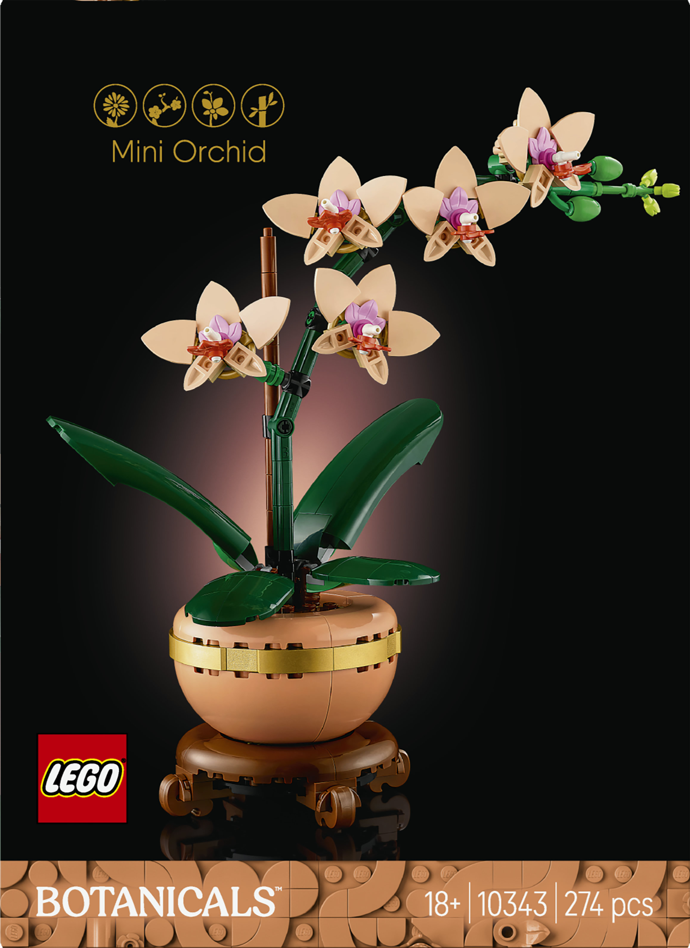 LEGO Botanicals Mini-orchidea