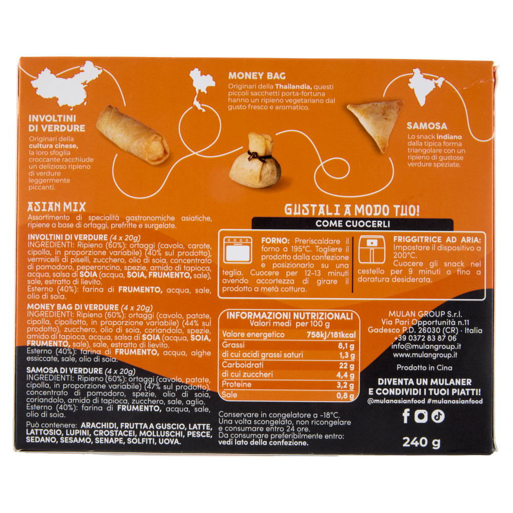 Mulan Asian Mix Super Crunchy 240 g