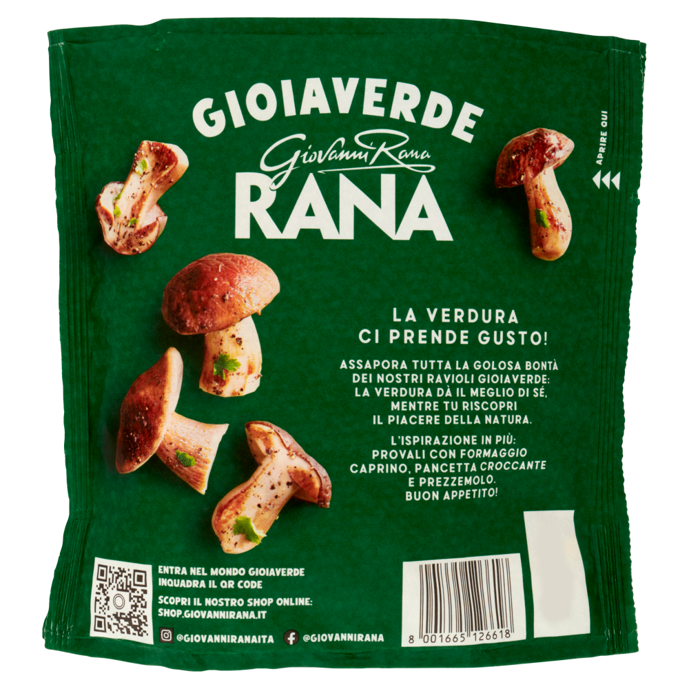 Giovanni Rana Gioiaverde Funghi Porcini 250 g Carrefour