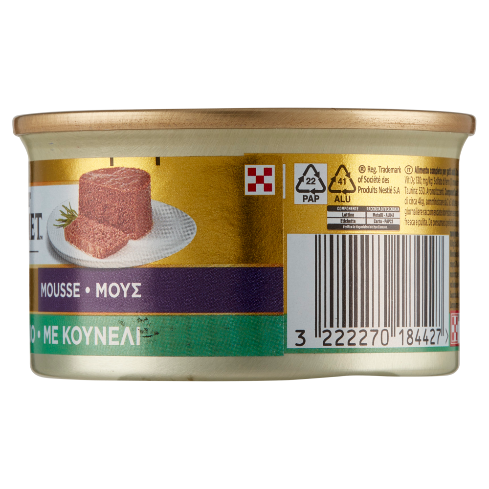 PURINA GOURMET Gold Mousse con Coniglio 85 g