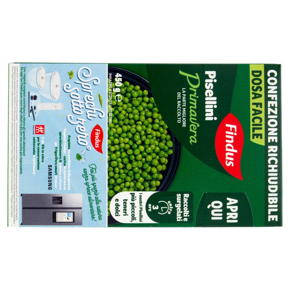 Findus Pisellini Primavera 450 g