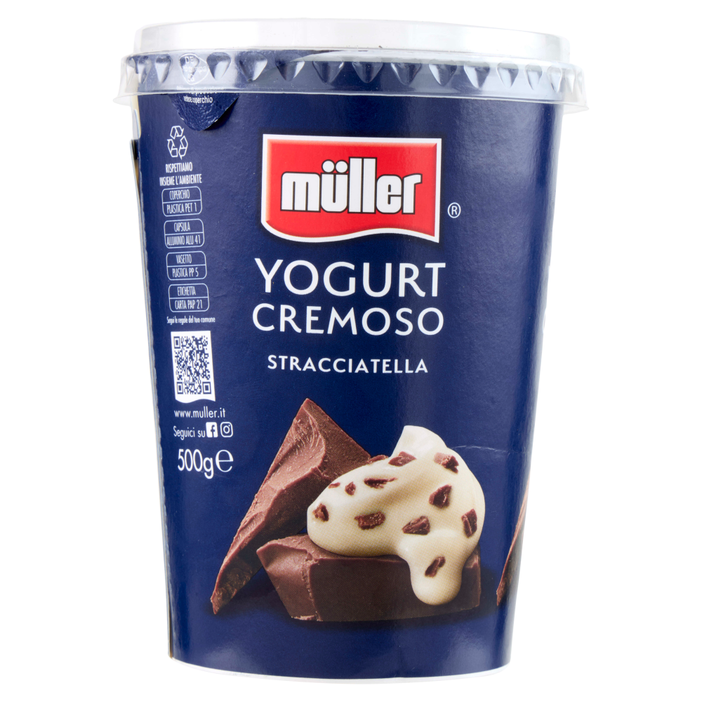 müller Yogurt Cremoso Stracciatella 500 g
