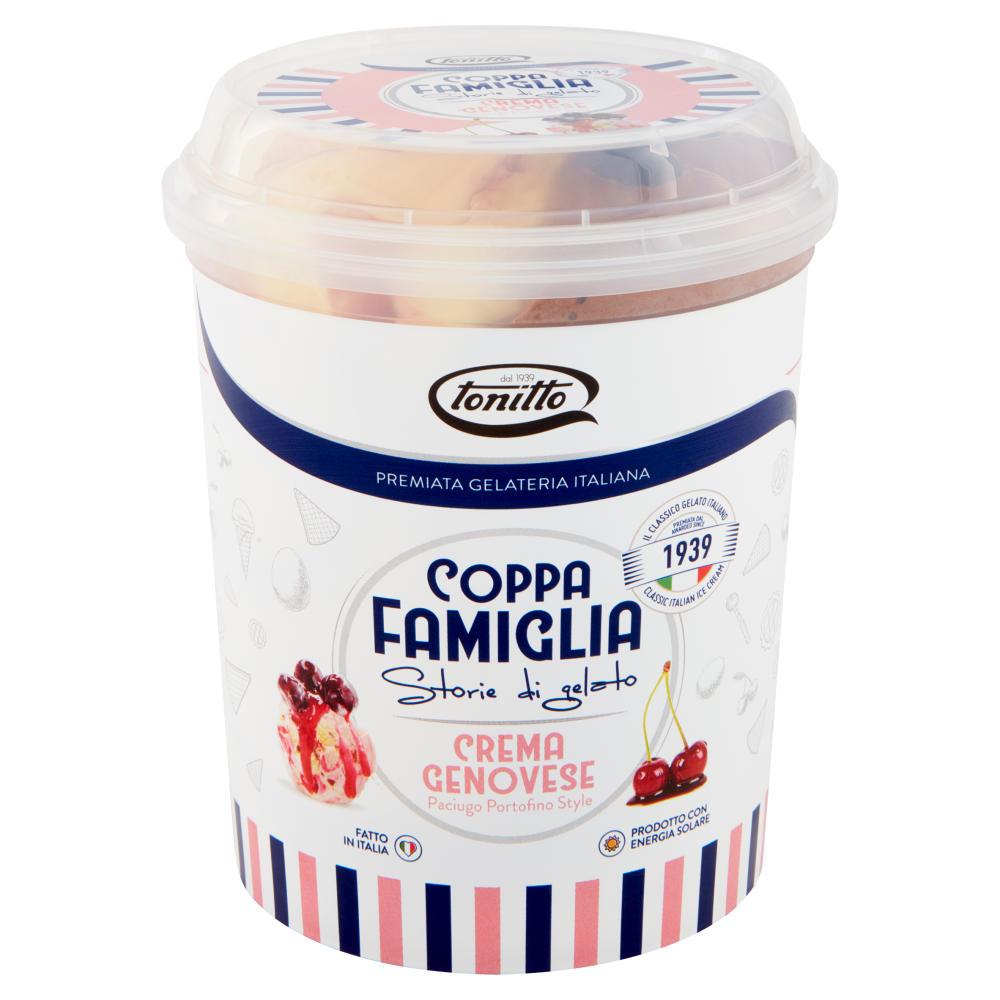 tonitto Coppa Famiglia Crema Genovese 500 g