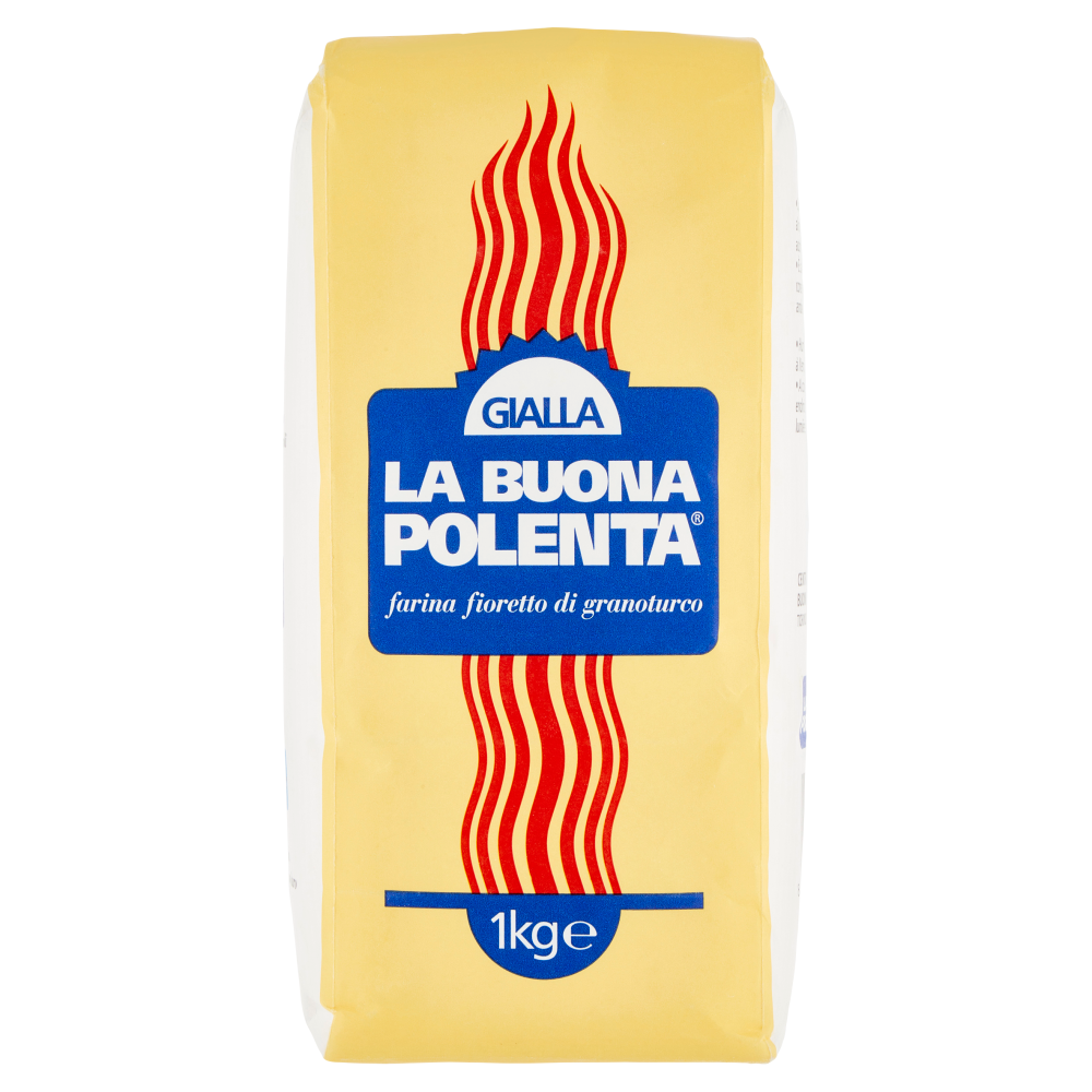 La Buona Polenta Gialla Farina di granoturco 1 kg