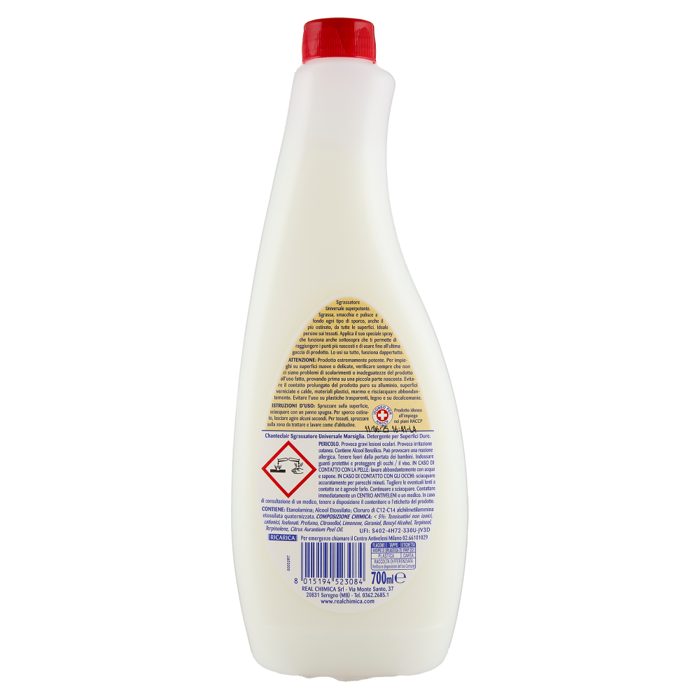 Chanteclair Sgrassatore Universale Profumo di Marsiglia Ricarica 700 ml