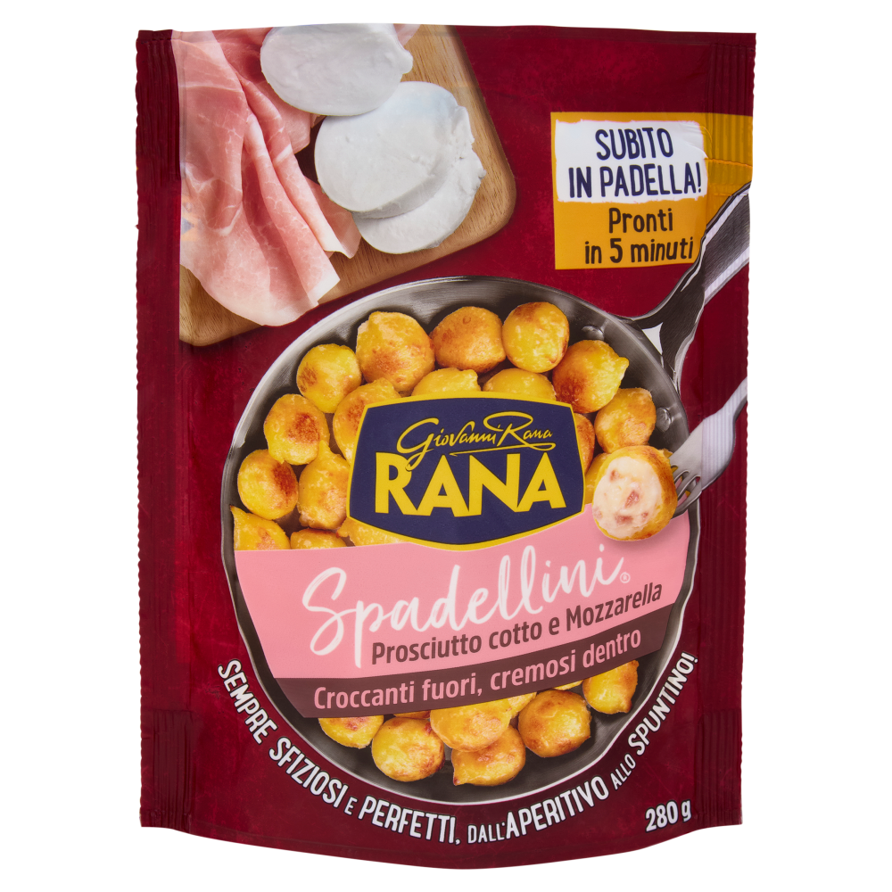 Giovanni Rana Spadellini Prosciutto cotto e Mozzarella 280 g