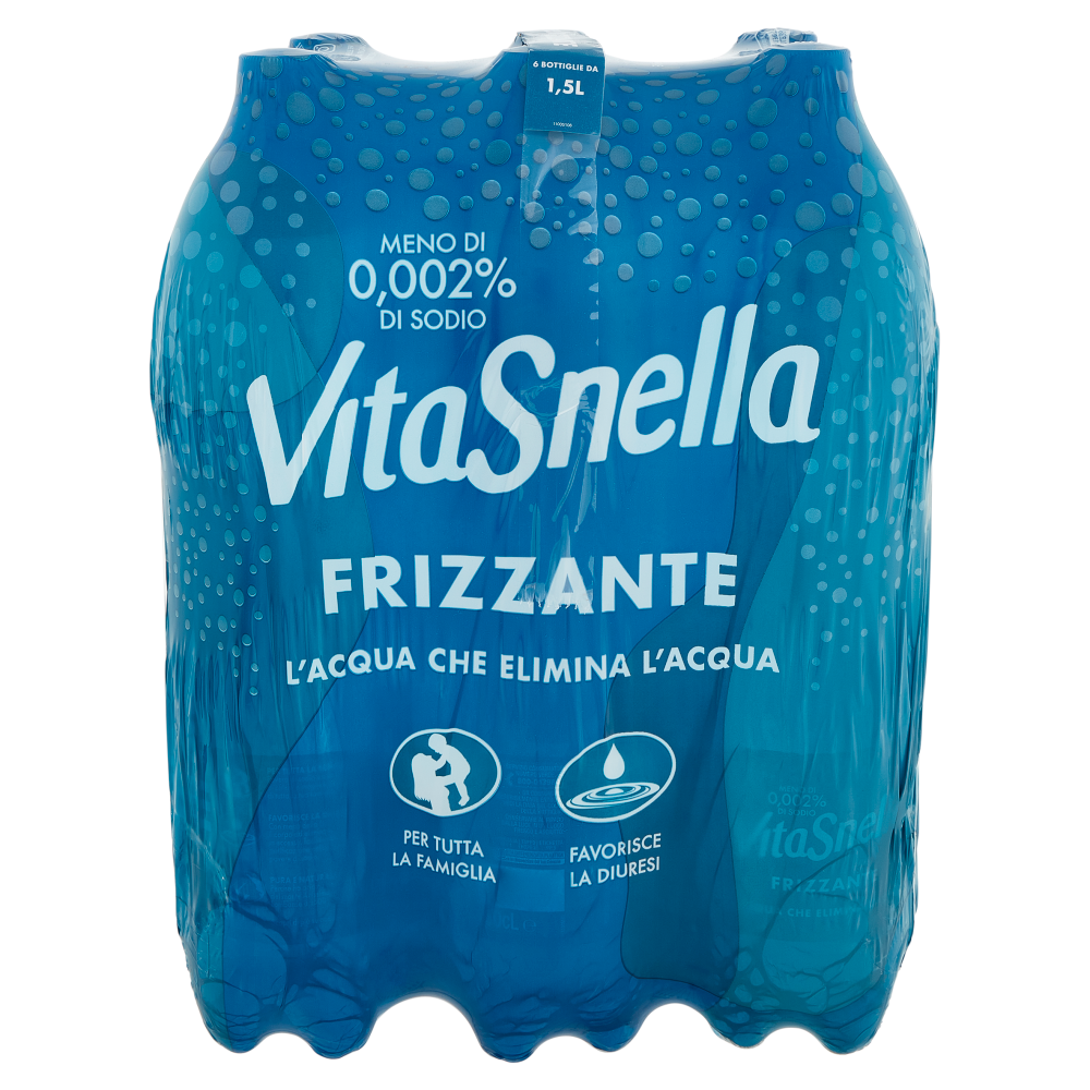 Vitasnella Frizzante 6 x 1,5 L