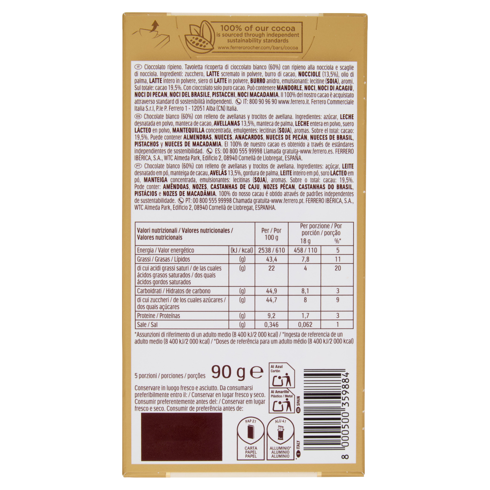 Ferrero Rocher White Nocciola 90 g