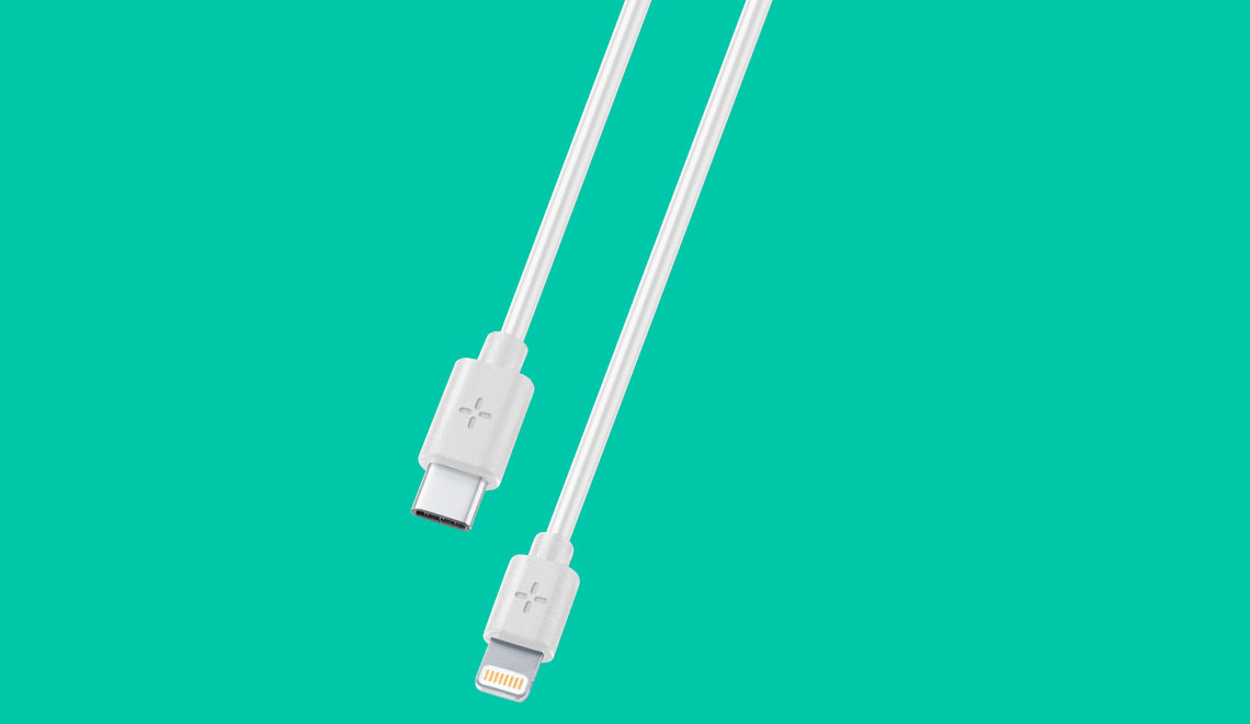 PLOOS - CABLE 200cm - USB-C to Lightning Cavo da USB-C a Lightning per ricarica e trasferimento dati