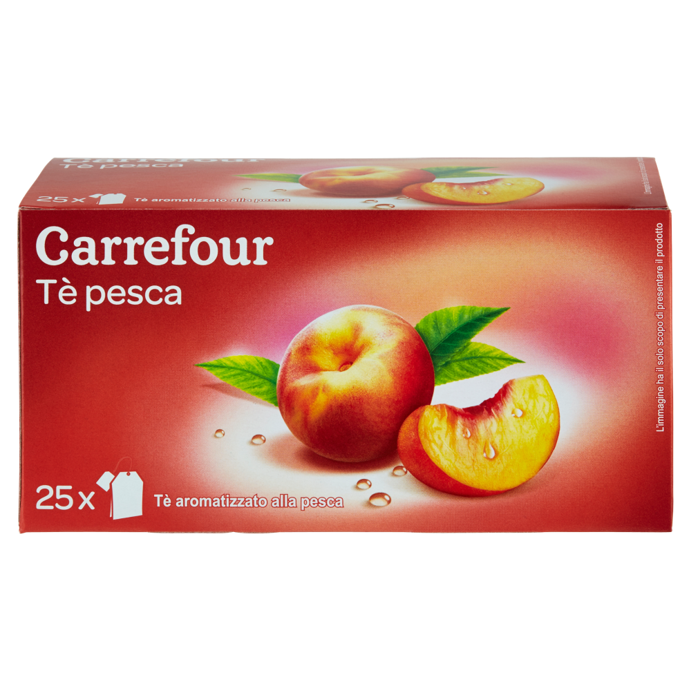Carrefour Tè pesca 25 filtri 50 g