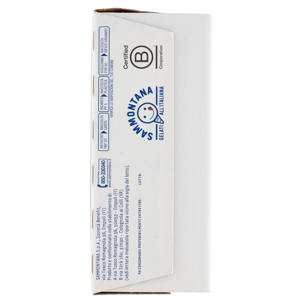 Sammontana Gruvi Mini Mitico Croccantino, Pistacchio Sincero, Splendido Fondente 6 x 37,5 g