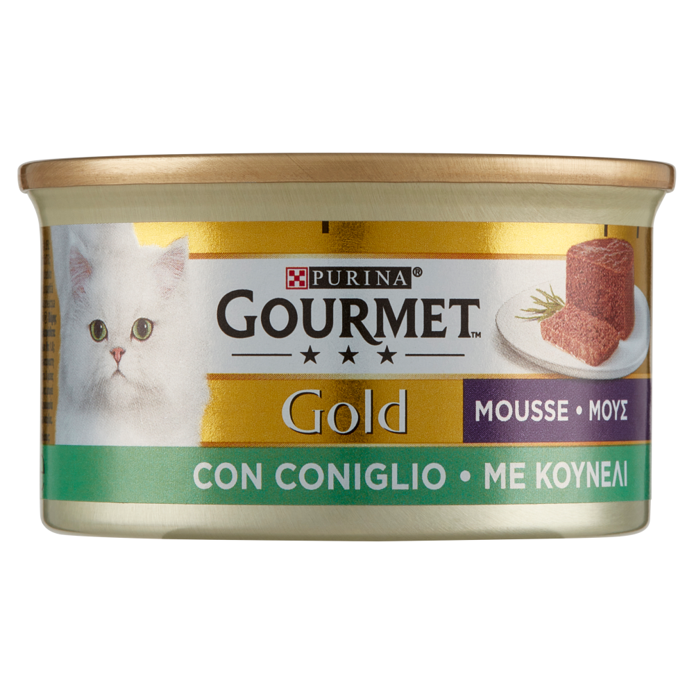 PURINA GOURMET Gold Mousse con Coniglio 85 g