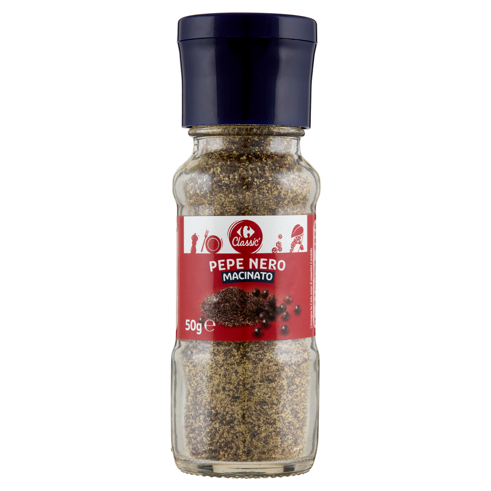 Carrefour Classic Pepe Nero Macinato 50 g