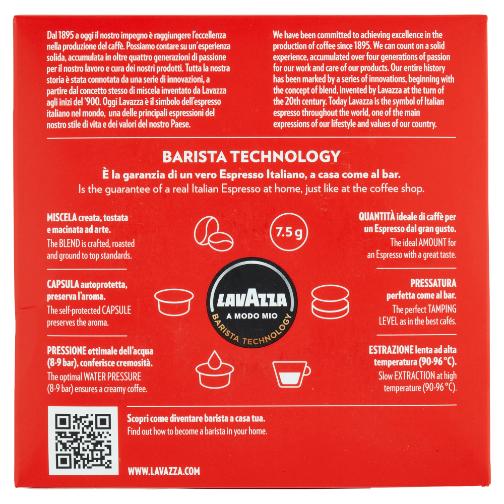 Lavazza A Modo Mio Suerte 36 Capsule 270 g