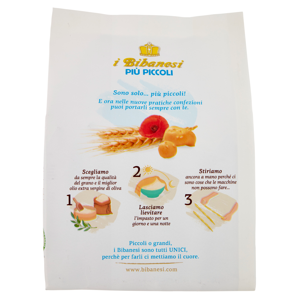 i Bibanesi pi&ugrave; Piccoli con olio extra vergine di oliva 6 x 40 g