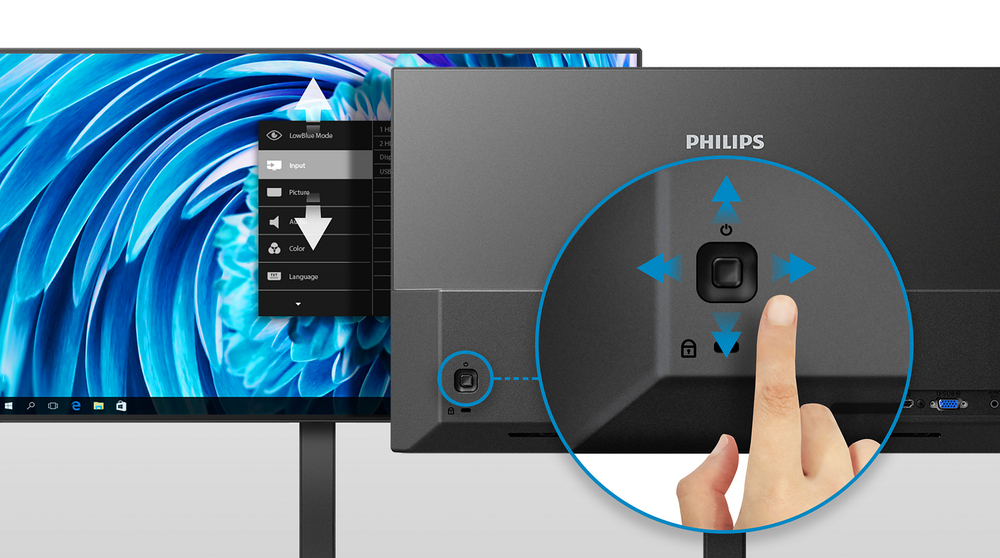 Philips Serie 1000 24E1N1100A/00 Monitor PC 60,5 cm (23.8") 1920 x 1080 Pixel Full HD LCD Nero