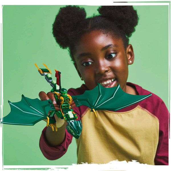 LEGO NINJAGO Drago della foresta verde di Lloyd