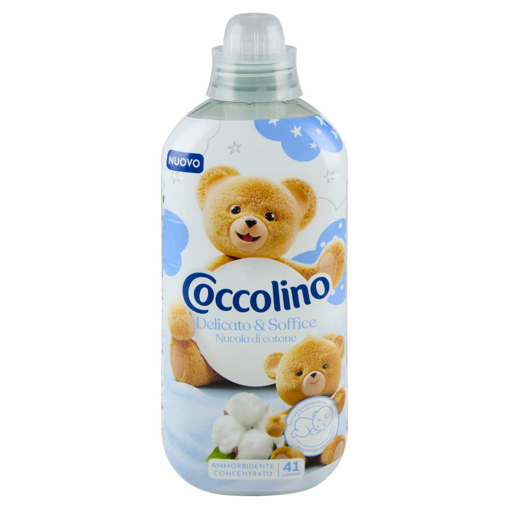 Coccolino Ammorbidente Concentrato Delicato & soffice Nuvola di cotone 41 Lavaggi 952 ml