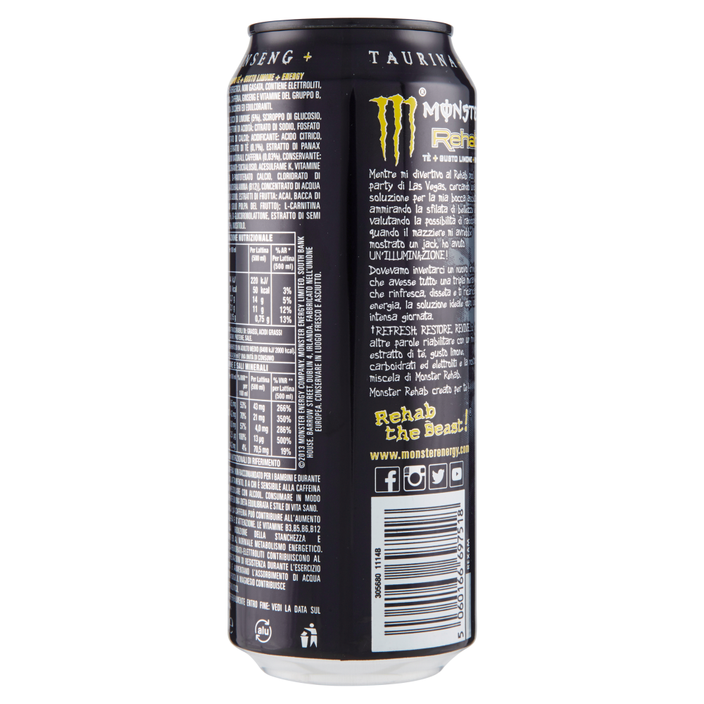 Monster Rehab da 0,5 l