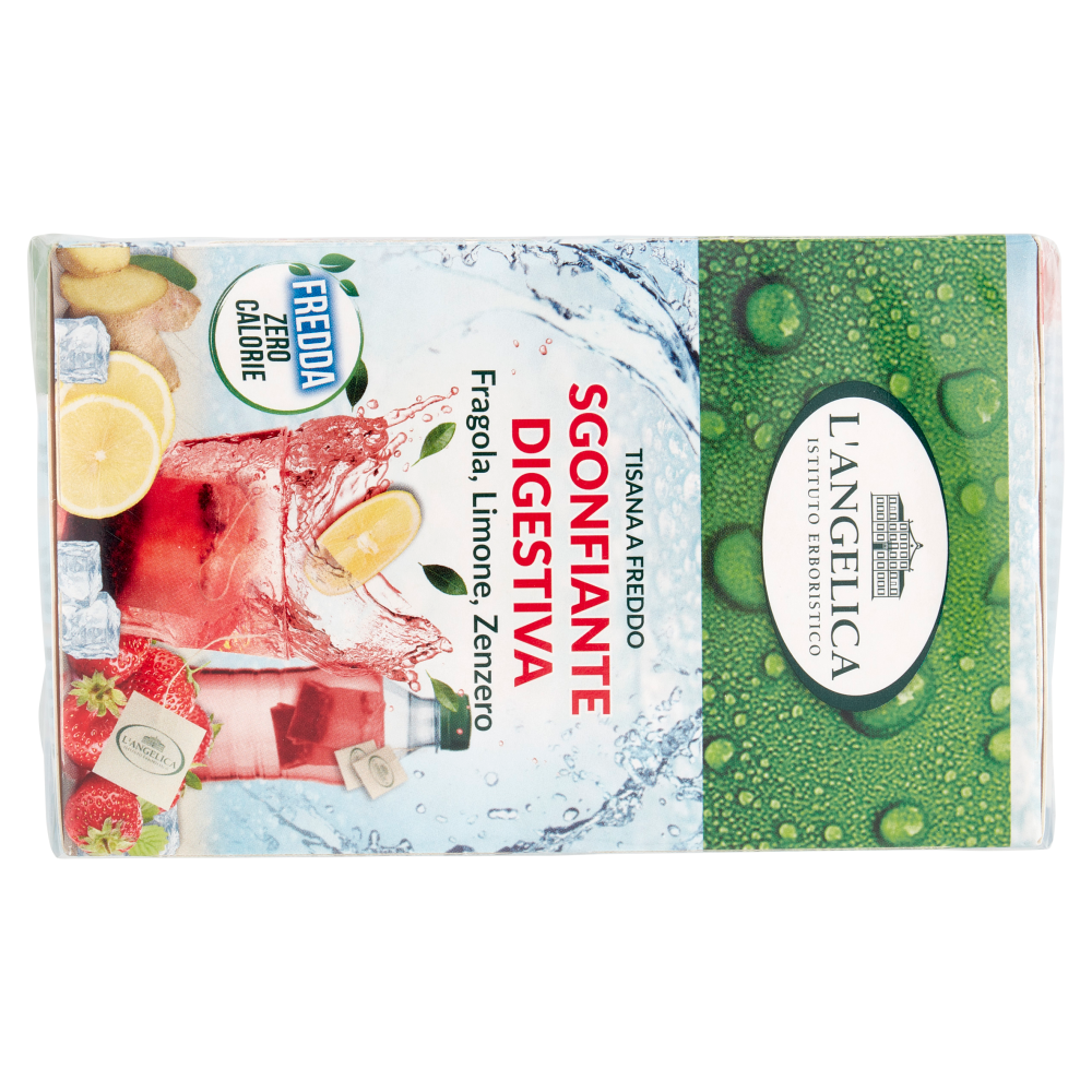 L'Angelica Tisana a Freddo Sgonfiante Digestiva 18 Filtri 39.6 g