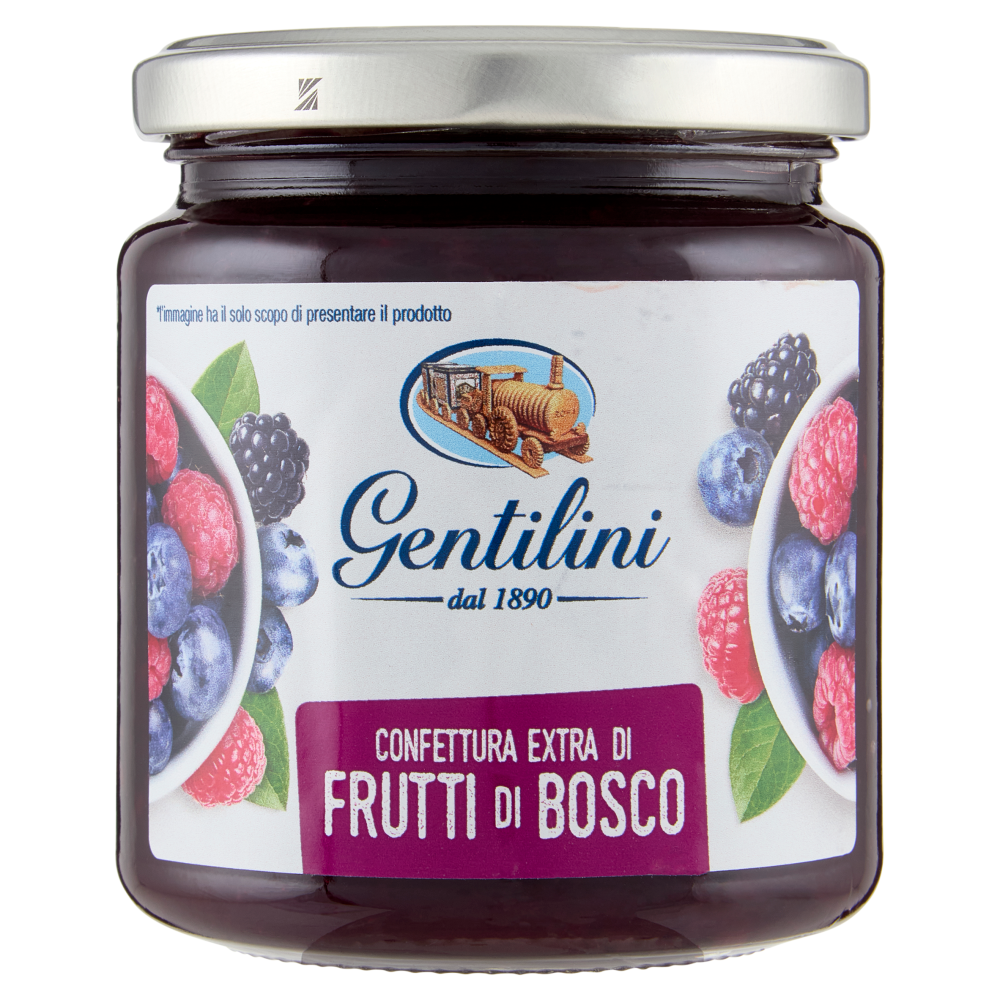 Gentilini Confettura Extra di Frutti di Bosco 340 g